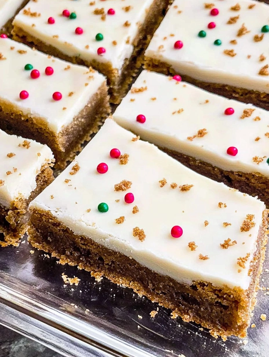 Spiced Gingerbread Bars 116 Spiced Gingerbread Bars