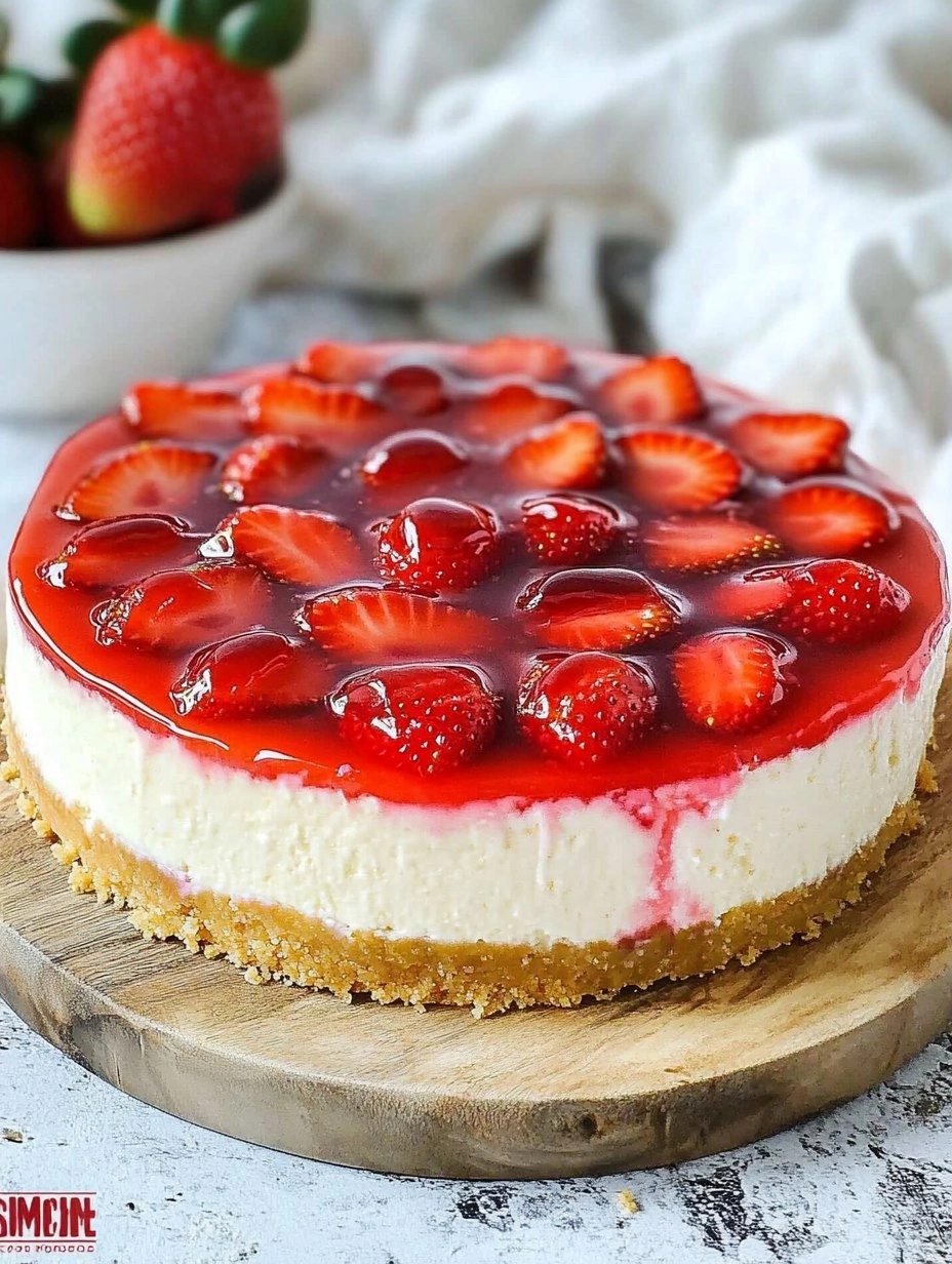 Strawberry Jelly Cheesecake 101 Strawberry Jelly Cheesecake