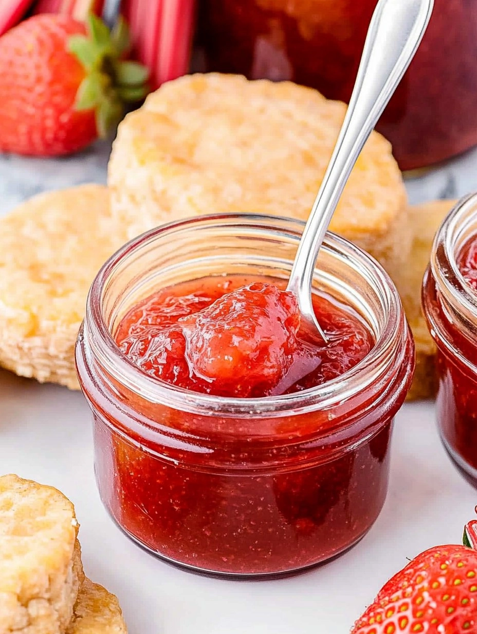 Strawberry Rhubarb Preserves 81 Strawberry Rhubarb Preserves
