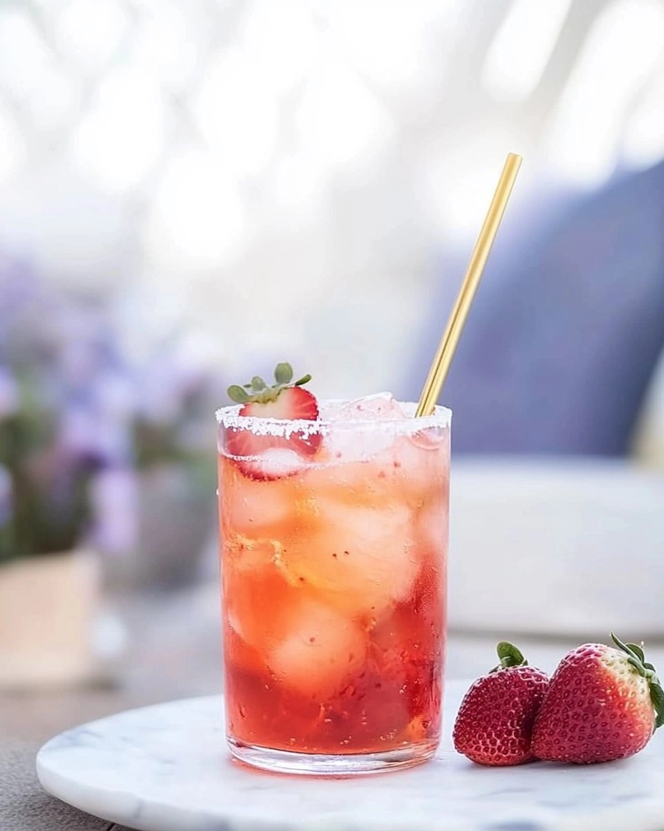 The Best Strawberry Tequila Sodas