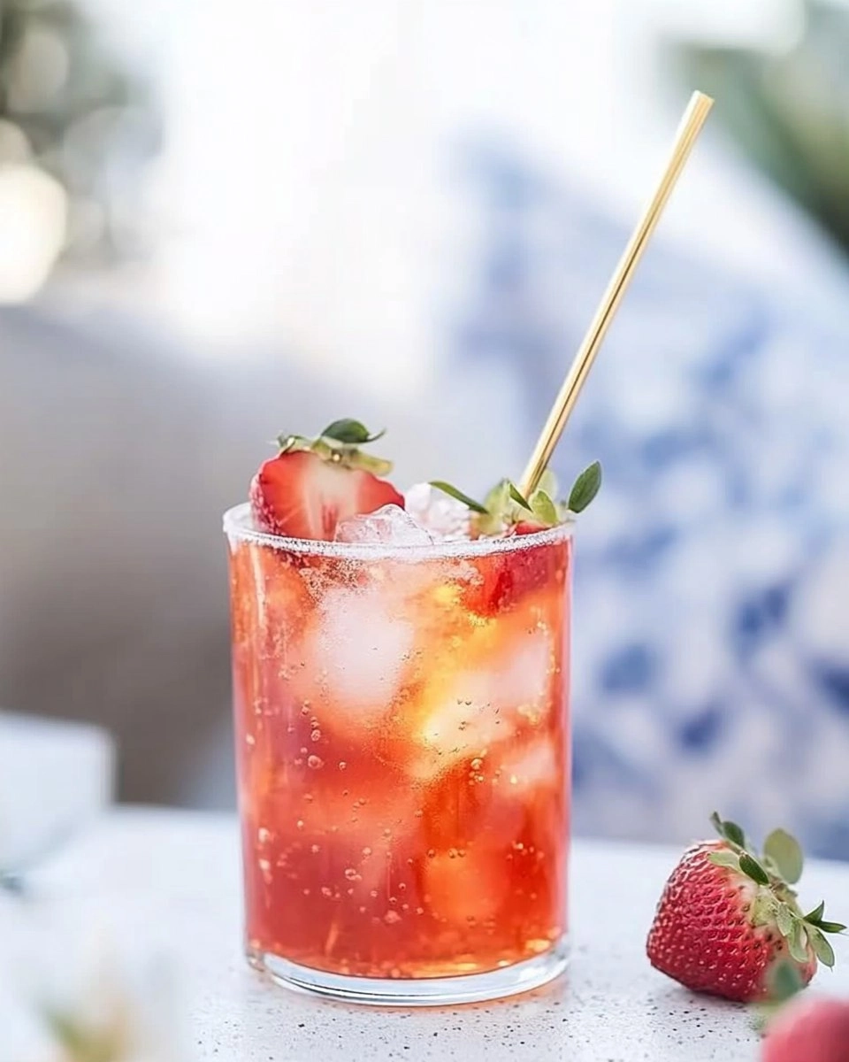 The Best Strawberry Tequila Sodas