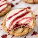 The-best-Crumbl-Raspberry-Cheesecake-Cookies-EVER-Recipe