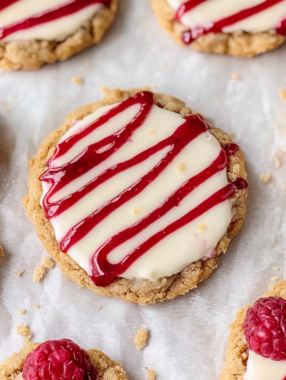The best Crumbl Raspberry Cheesecake Cookies EVER!