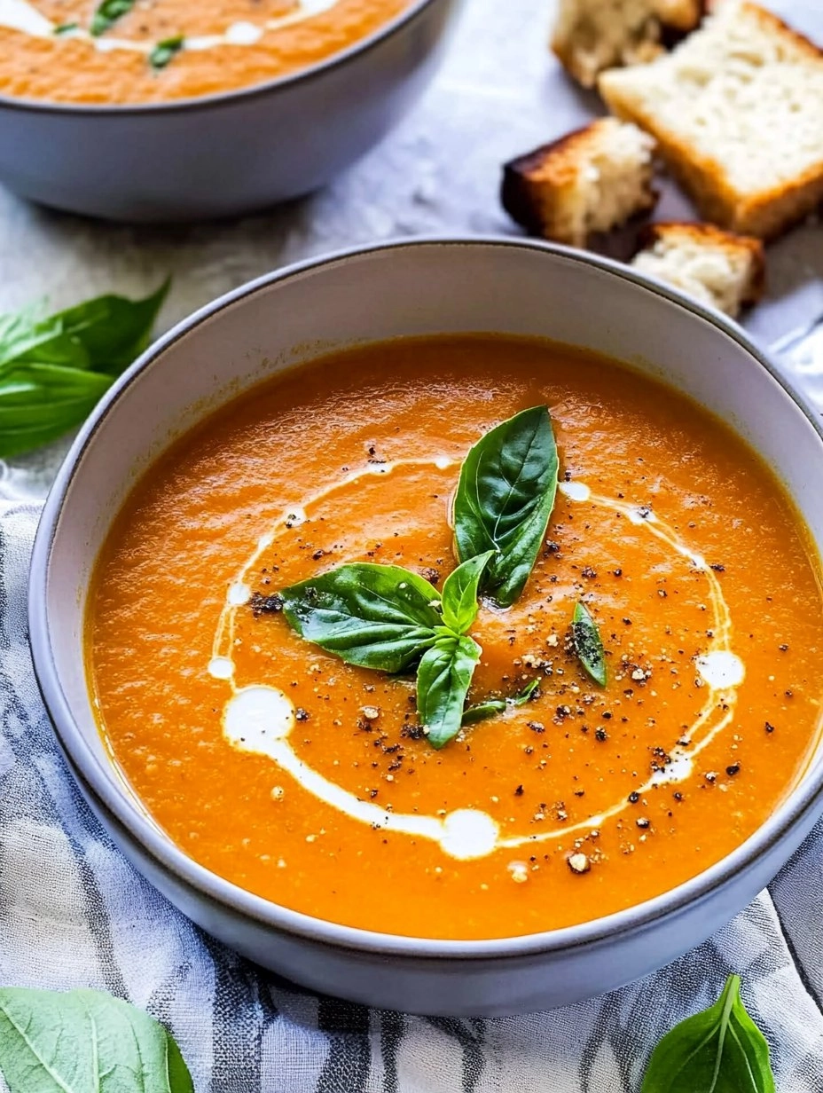 Tomato Soup | Easy Creamy Tomato Soup