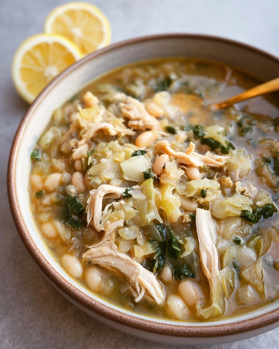 Top Chicken Cabbage and White Bean Soup