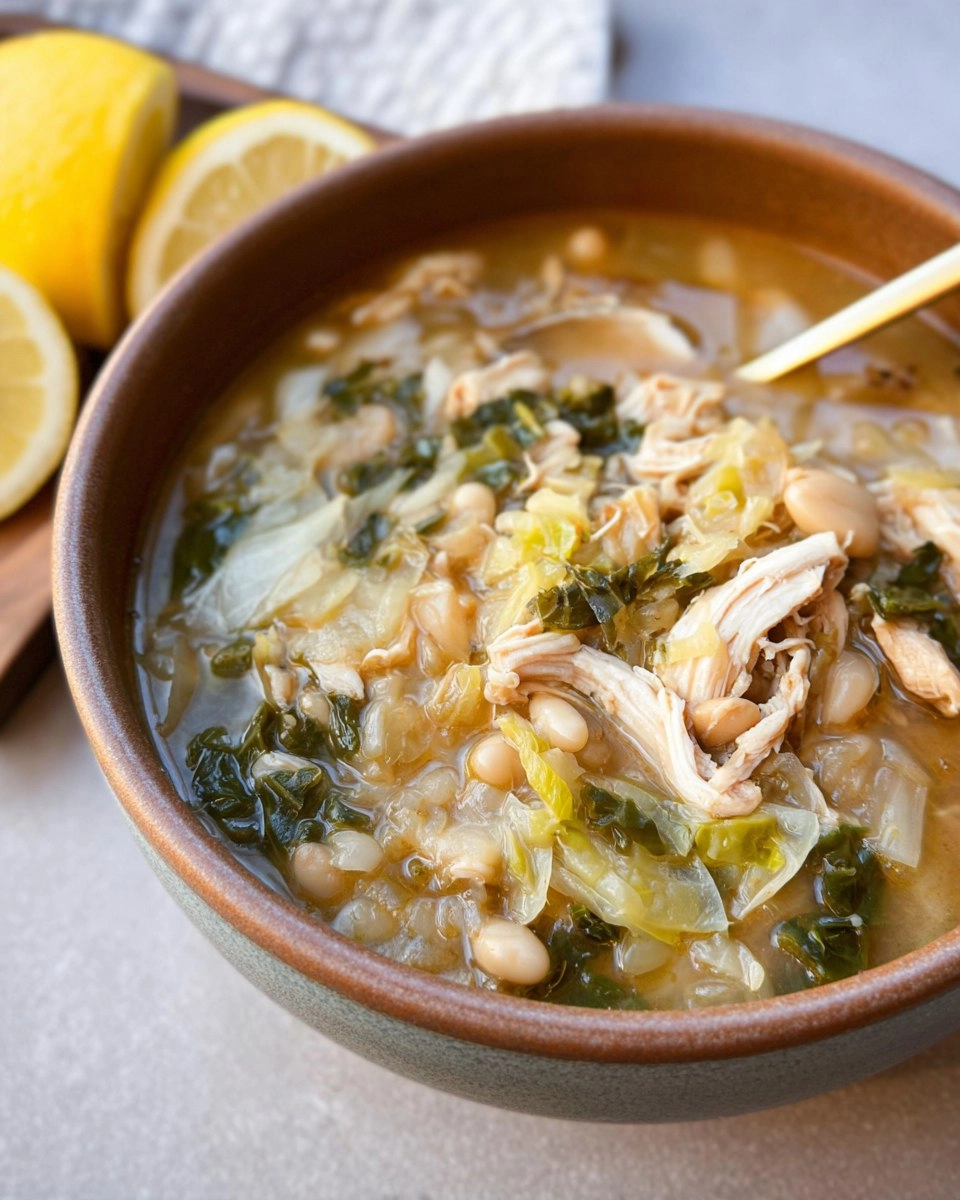 Top Chicken Cabbage and White Bean Soup