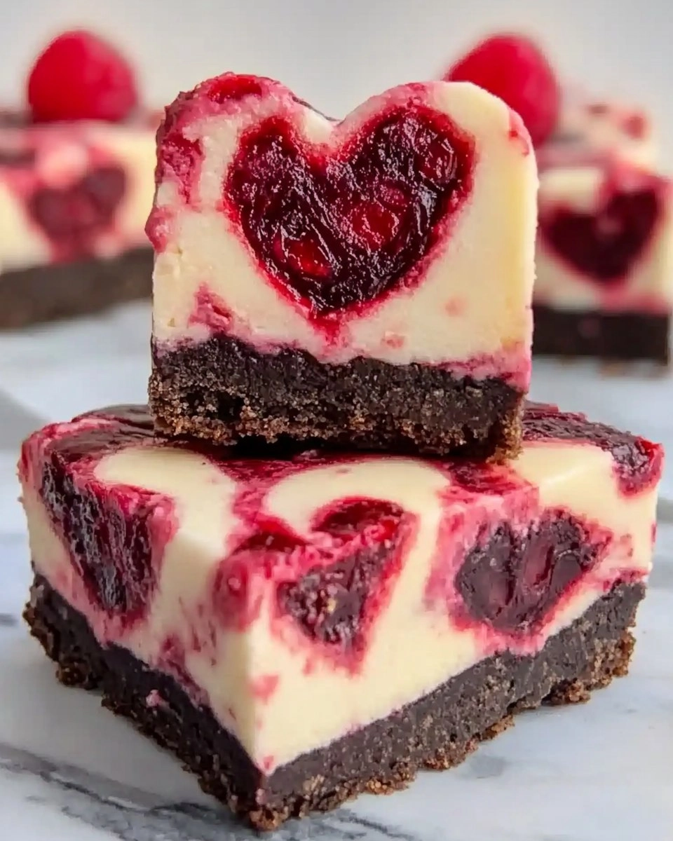 Valentine Raspberry Swirl and Cheesecake Topping)