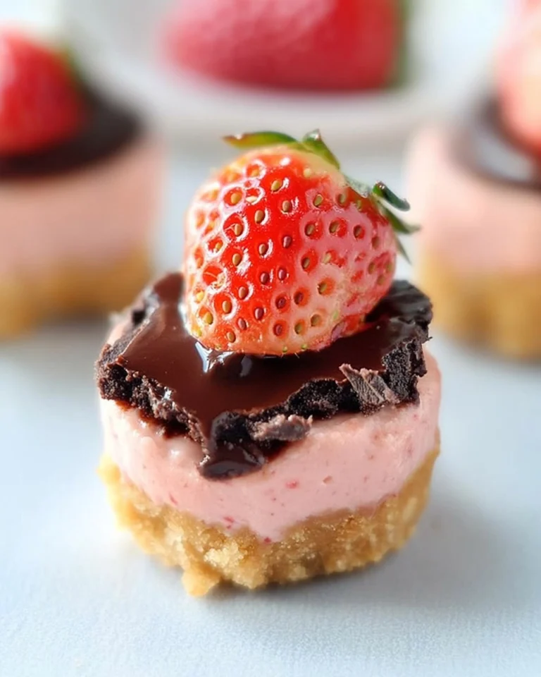 Valentines-Day-Chocolate-Strawberry-Mini-Cheesecakes-Recipe