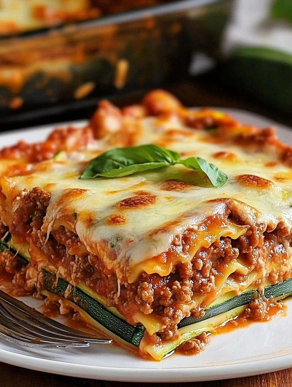 Zucchini Lasagna Bolognese