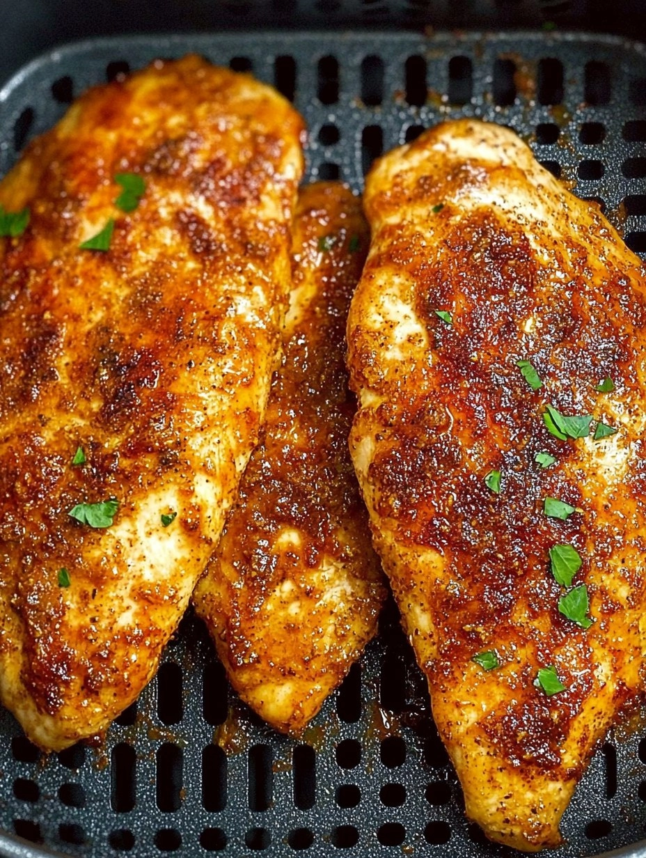 Air Fryer Chicken Breast | Crispy Tender Chicken in Minutes
