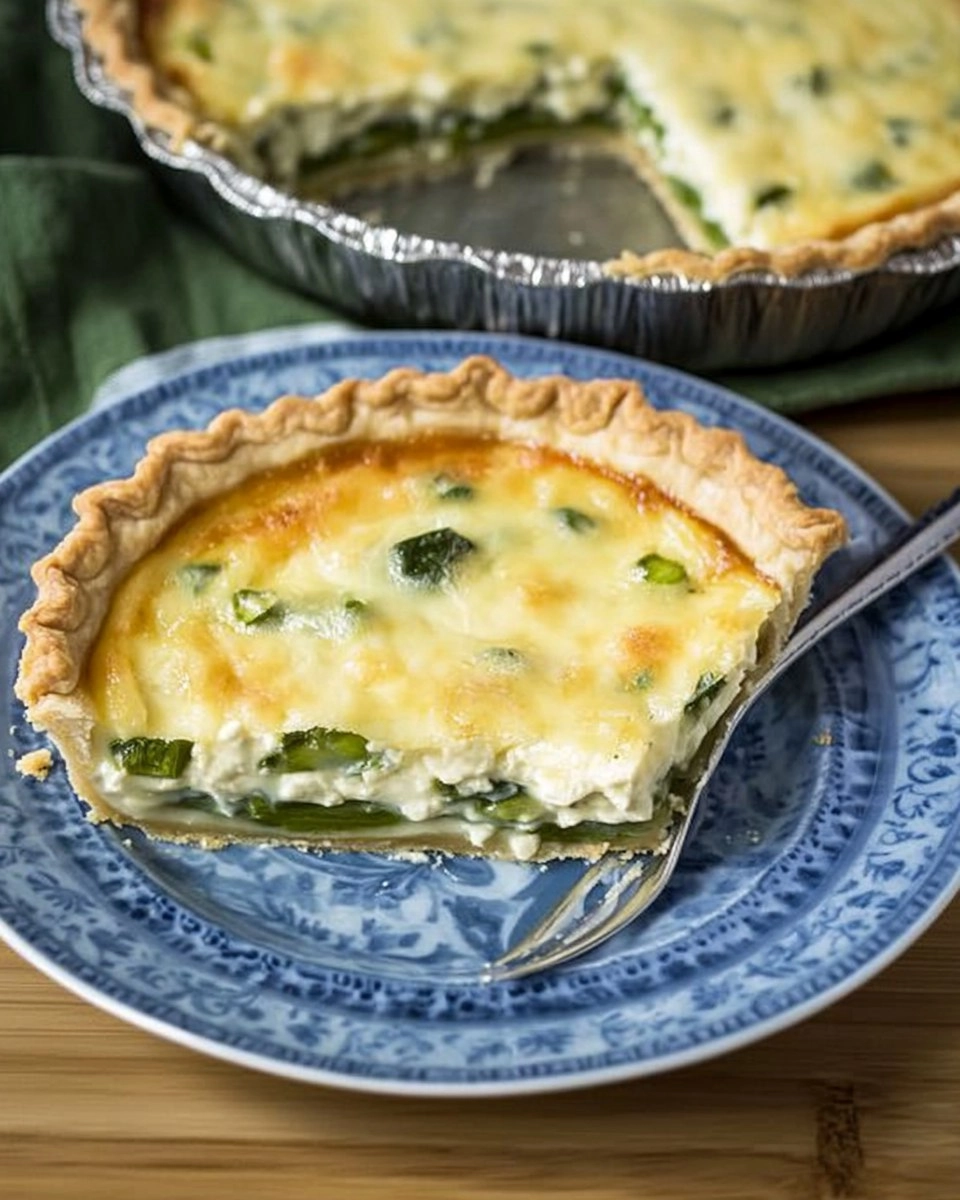 Asparagus and Gruyere Quiche | Easy Spring Breakfast