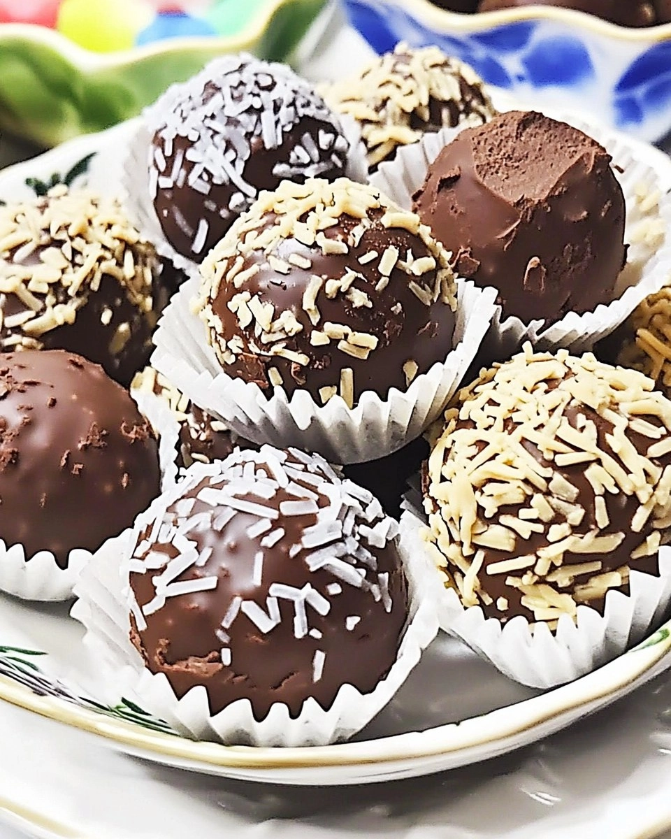 Baileys Chocolate Truffles (No-Bake Irish Cream Treats)