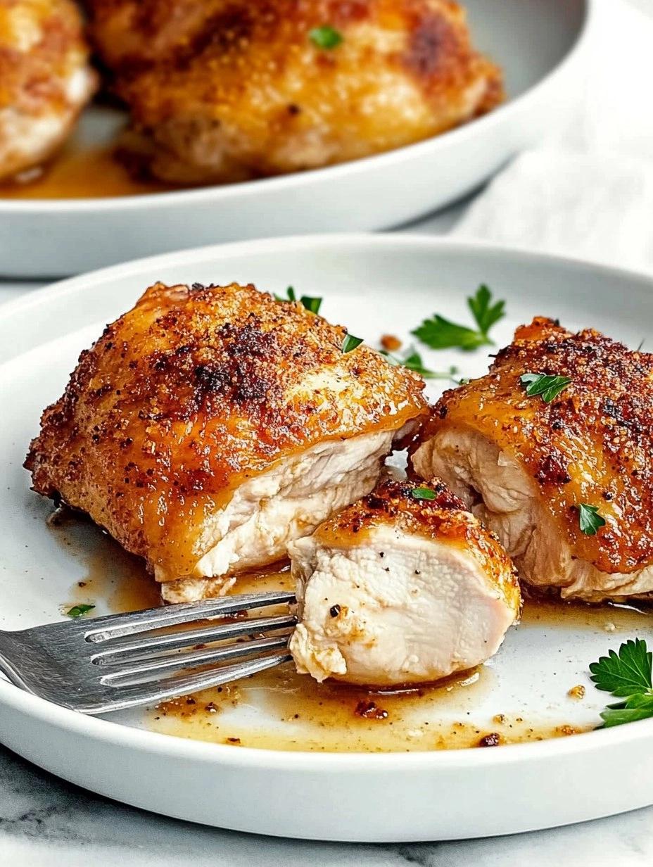 Baked Chicken Thighs | Juicy Oven-Roasted Chicken 86 Baked Chicken Thighs | Juicy Oven-Roasted Chicken