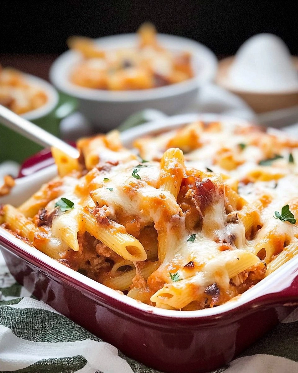 Baked Penne | Cheesy Oven-Baked Pasta Casserole 112 Baked Penne | Cheesy Oven-Baked Pasta Casserole