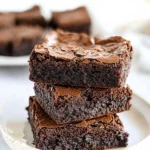 Brownies-Fudgy-Dark-Chocolate-Brownies-Recipe