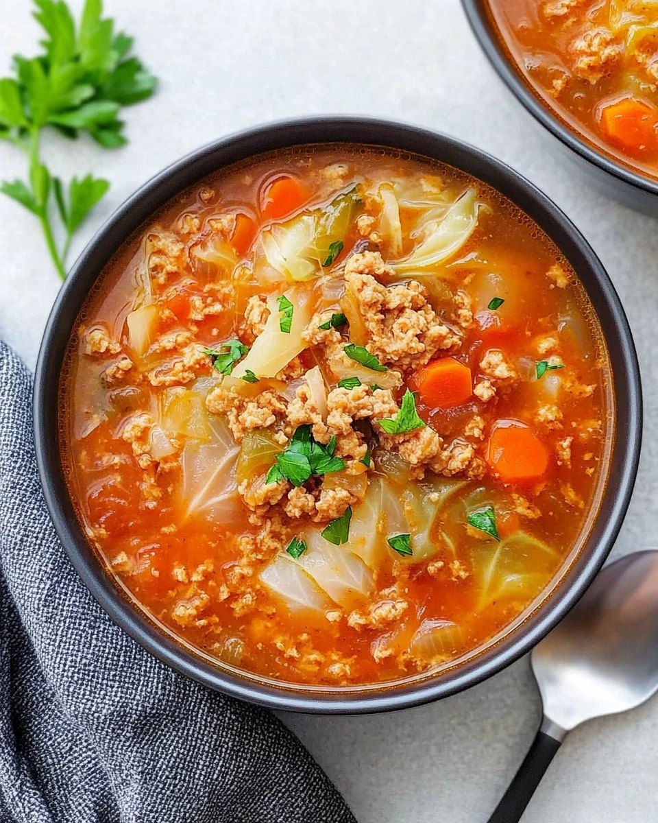 Cabbage Roll Soup (All the Flavor, No Rolling)