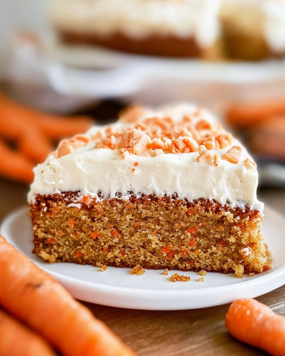 Carrot Cake Sheet Cake with Thick Cream Cheese Frosting