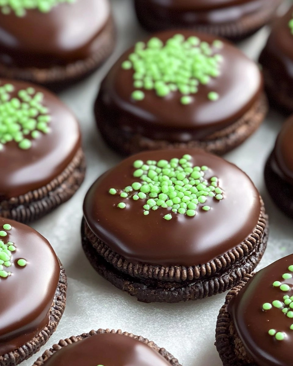Chocolate Covered Mint Oreos 67 Chocolate Covered Mint Oreos