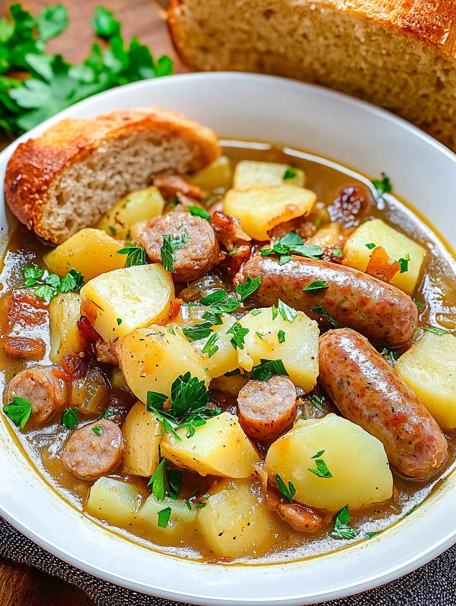 Coddle | Easy Dublin Coddle (Sausage and Potato One-Pot)