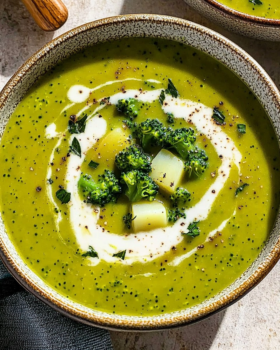 Creamy Broccoli, Leek & Potato Soup (Cozy 30-Minute Winter Bowl)