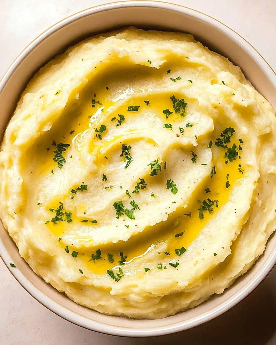 Creamy Garlic Mashed Potatoes (Restaurant Style)