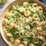 Creamy-Lemon-Asparagus-Pasta-with-Peas-Parmesan-Recipe