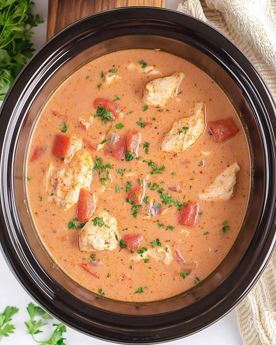 Crockpot Chicken Paprikash