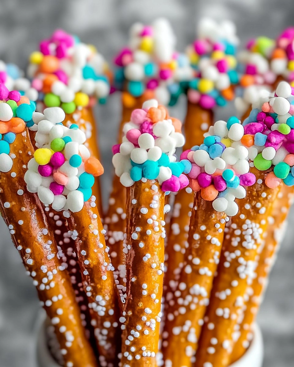 Dr. Seuss Truffula Tree Pretzel Rods to Delight Kids!