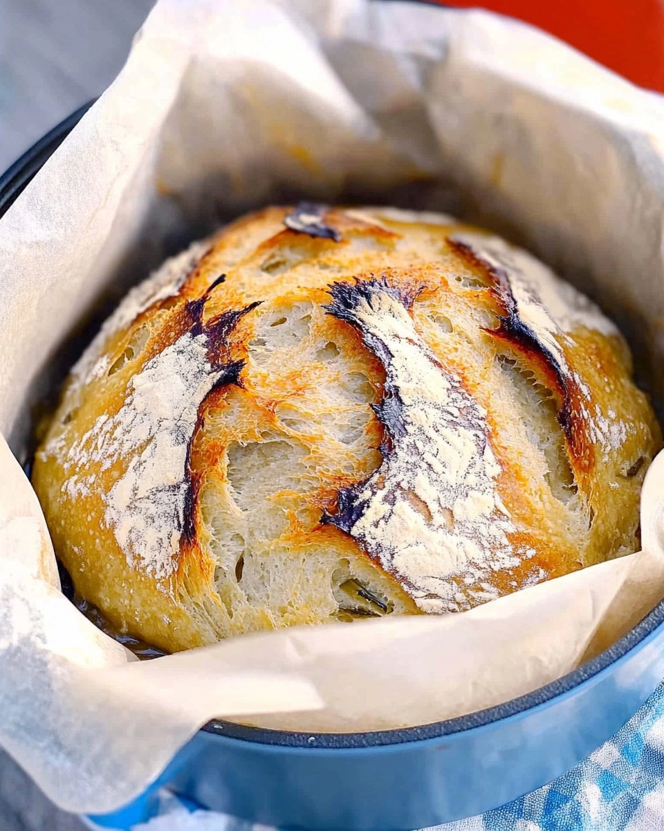 Dutch Oven No-Knead Crusty Bread (Perfect with Any Stew) 72 Dutch Oven No-Knead Crusty Bread (Perfect with Any Stew)