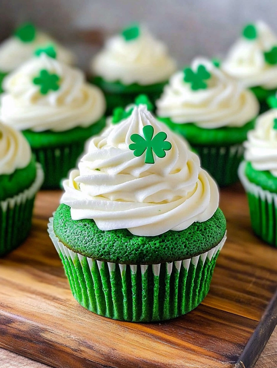 Green Velvet Cupcakes | St Patrick's Day Cupcake Recipe 131 Green Velvet Cupcakes | St Patrick's Day Cupcake Recipe