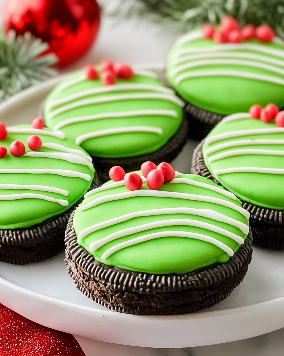 Grinch Oreos 72 Grinch Oreos