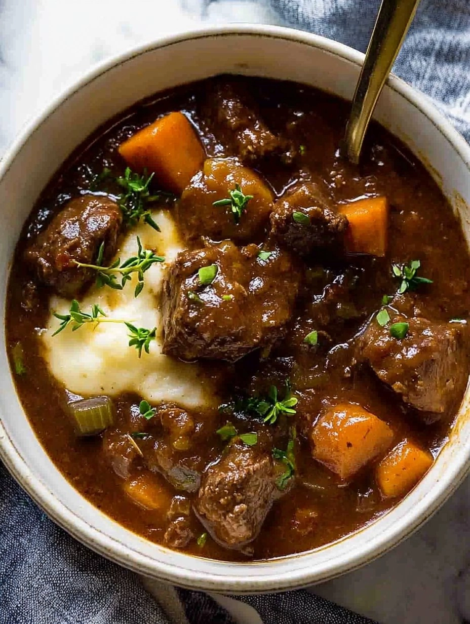 Guinness Beef Stew | Slow Cooker Irish Comfort Food
