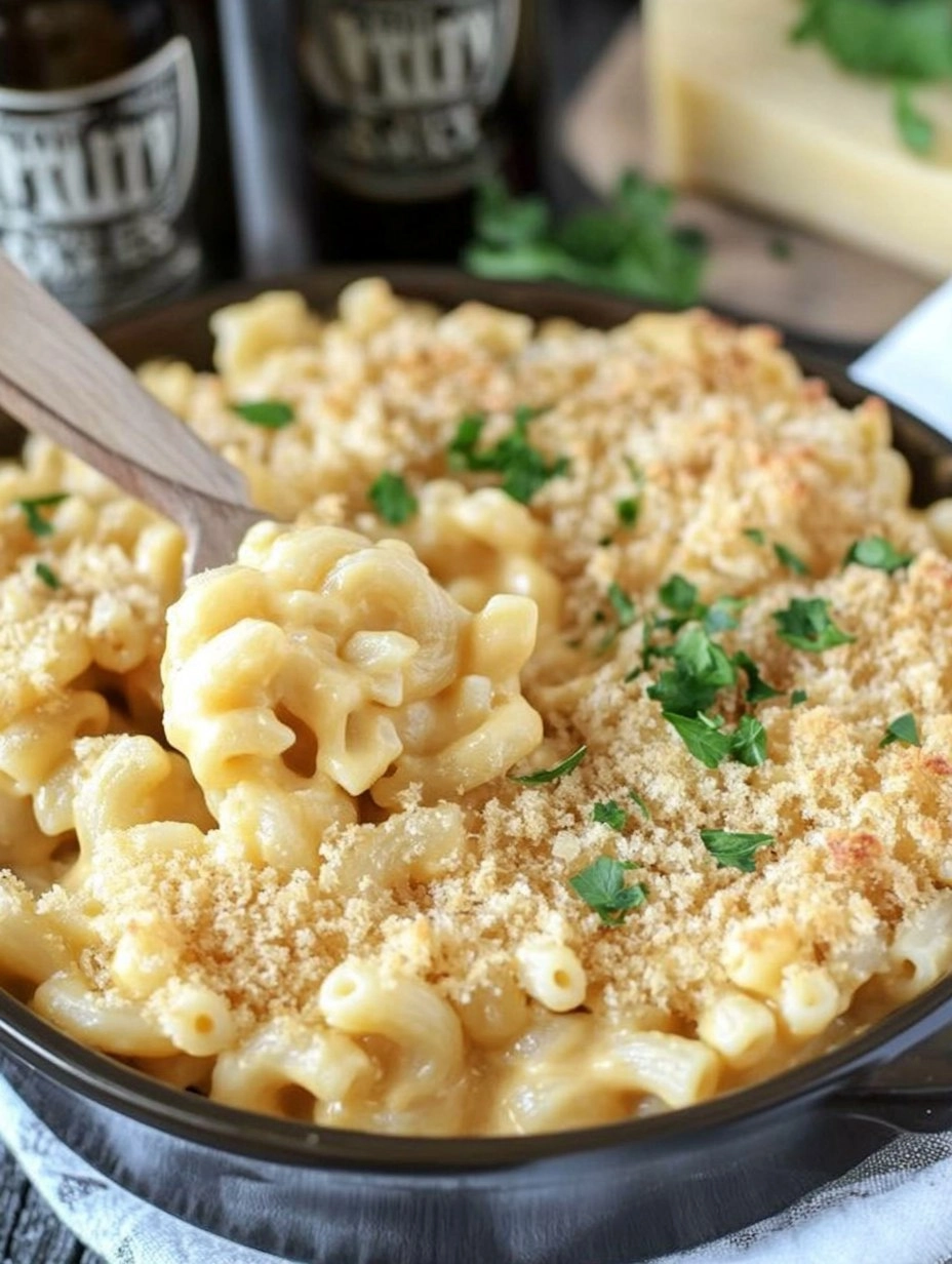 Irish Cheddar & Stout Mac and Cheese Bake