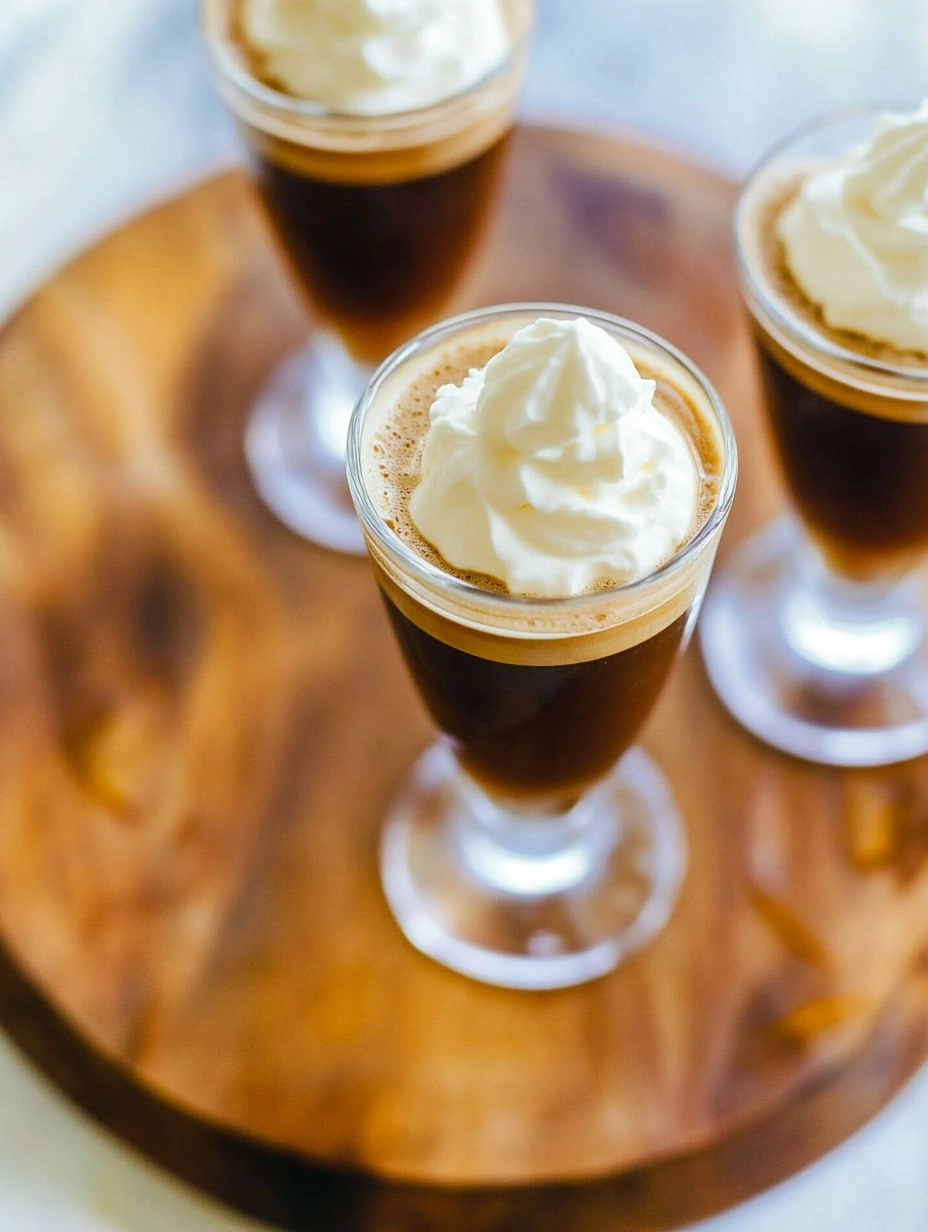 Irish Coffee with Whipped Cream (Hot or Iced Version)