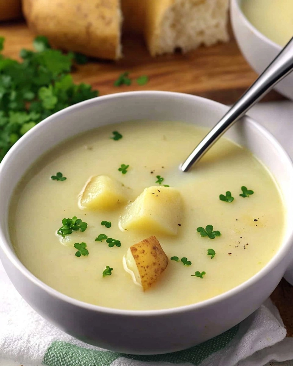 Irish Potato Soup | Creamy St Patrick's Day Soup