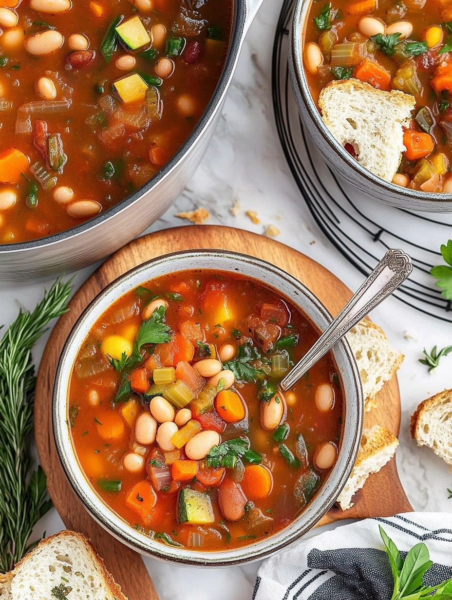 Minestrone Soup | Easy Vegetable and Bean Soup 126 Minestrone Soup | Easy Vegetable and Bean Soup