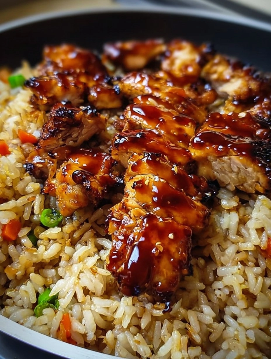 One-Pan Bold Honey BBQ Chicken Rice