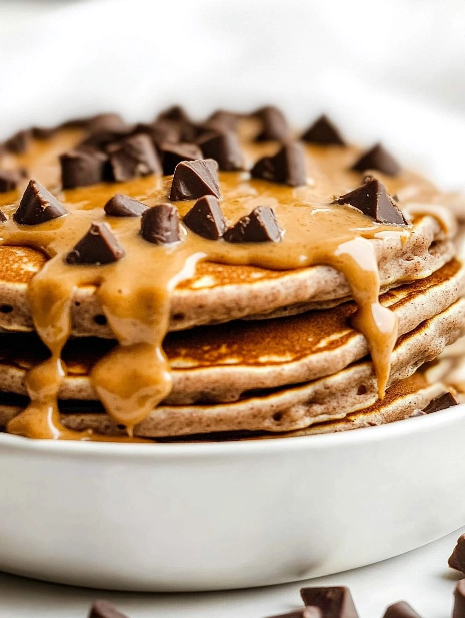 Peanut Butter Cup Protein Pancake Bowl