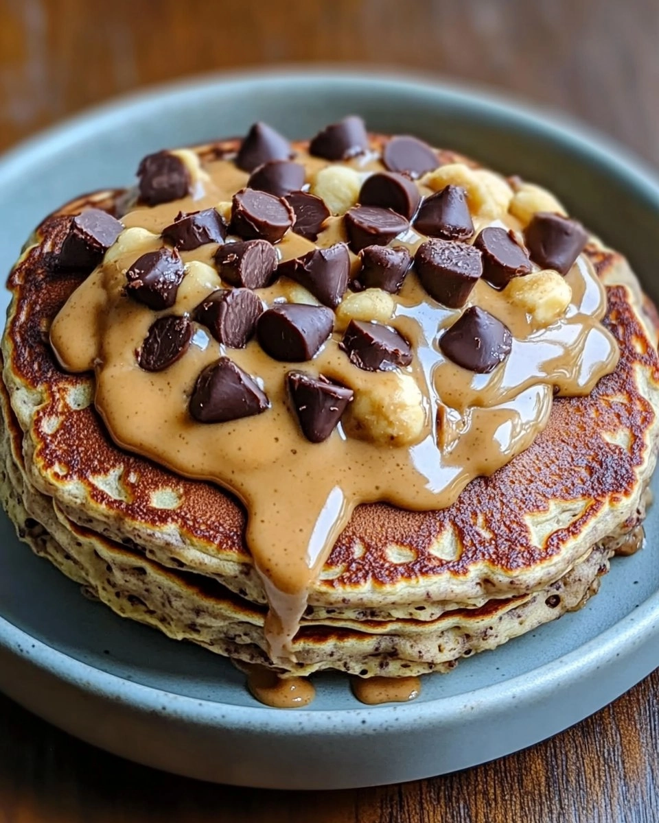Peanut Butter Cup Protein Pancake Bowl