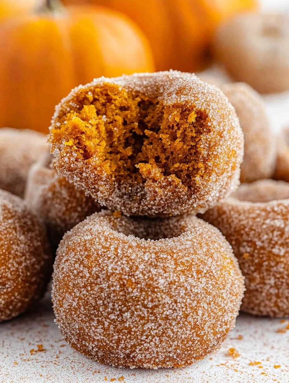 Pumpkin Donut Holes