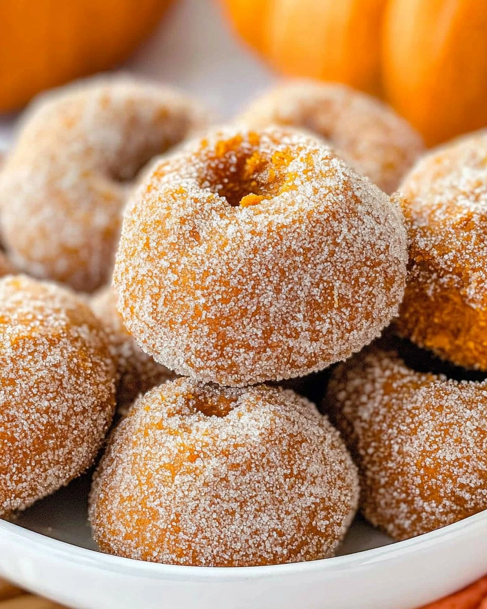 Pumpkin Donut Holes