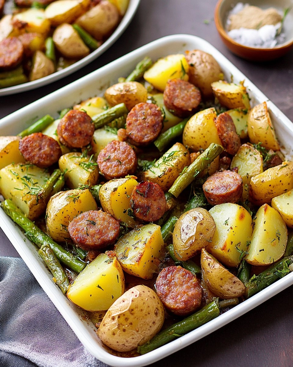 Sausage and Potato Sheet Pan Dinner | Easy One-Pan Meal