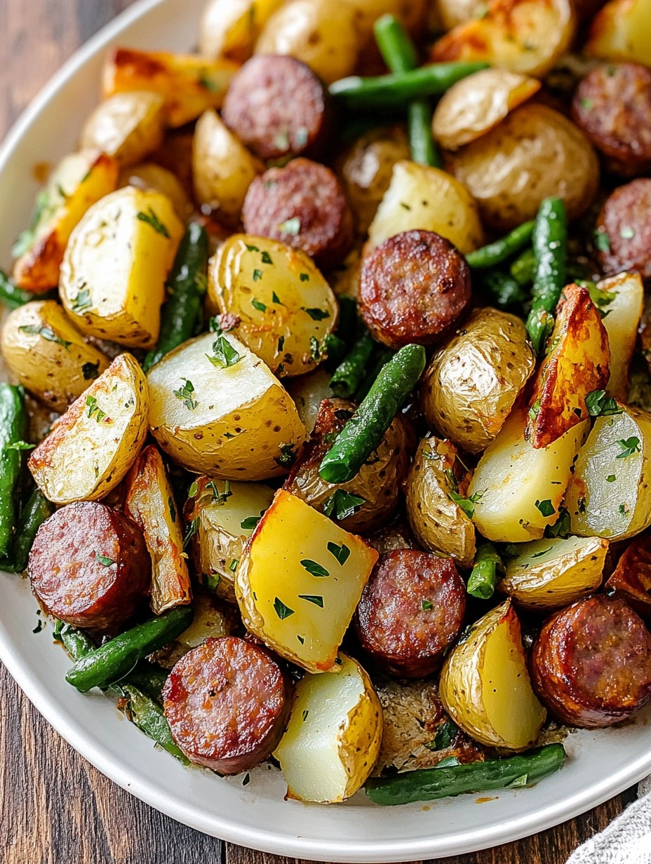 Sausage and Potato Sheet Pan Dinner | Easy One-Pan Meal