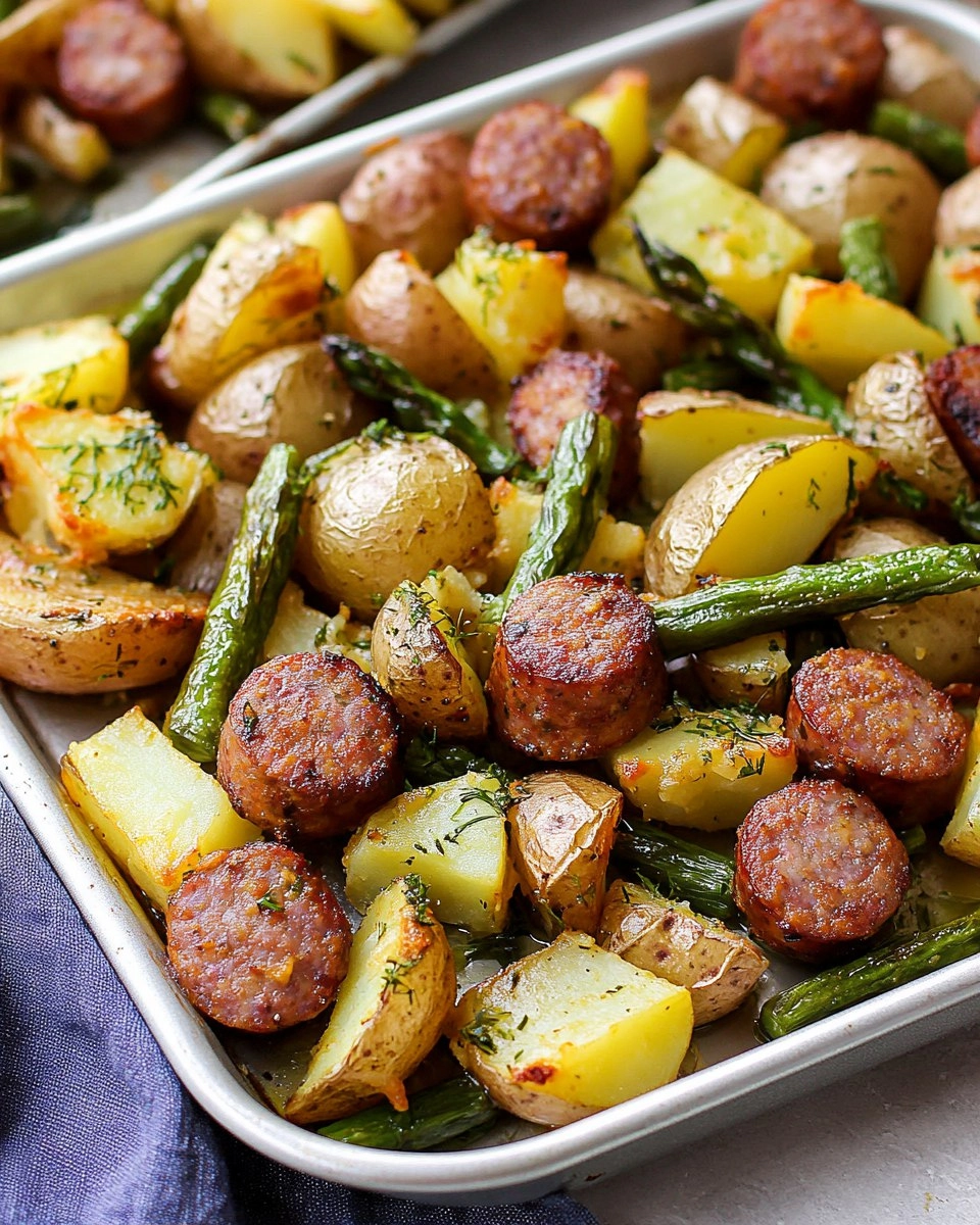 Sausage and Potato Sheet Pan Dinner | Easy One-Pan Meal
