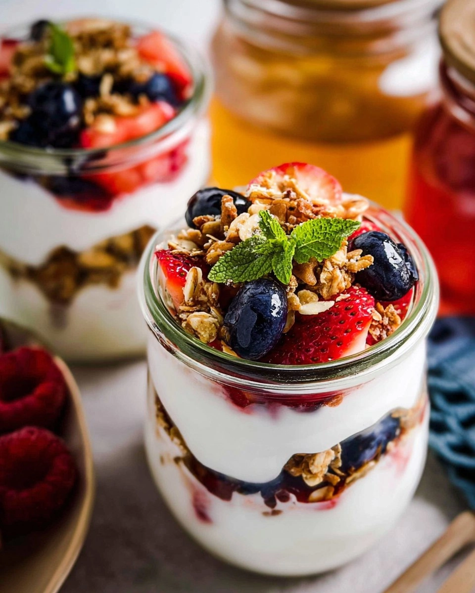 Simple-Fruit-Yogurt-Parfaits-with-Granola-Customizable-Recipe