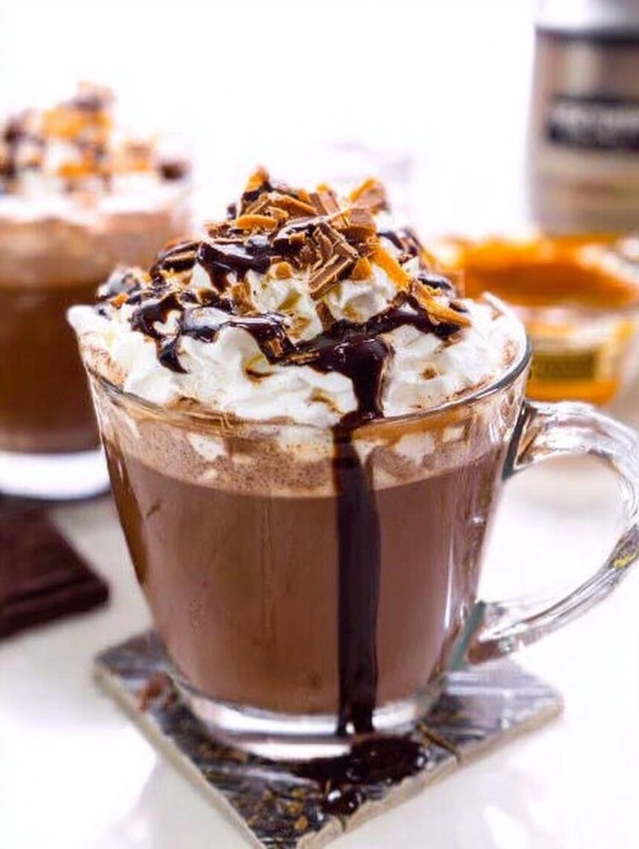 Slow Cooker Baileys Irish Cream Hot Chocolate