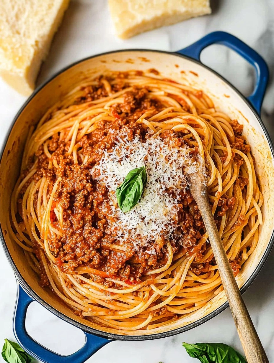 Spaghetti Bolognese | Classic Meat Sauce Pasta Dinner