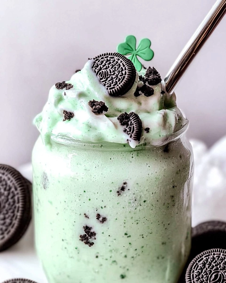 St. Patrick’s Day Oreo Shamrock Shake