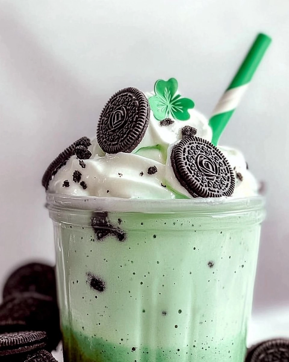 St. Patrick’s Day Oreo Shamrock Shake