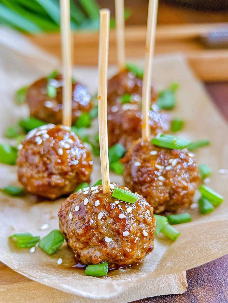 Teriyaki Meatballs
